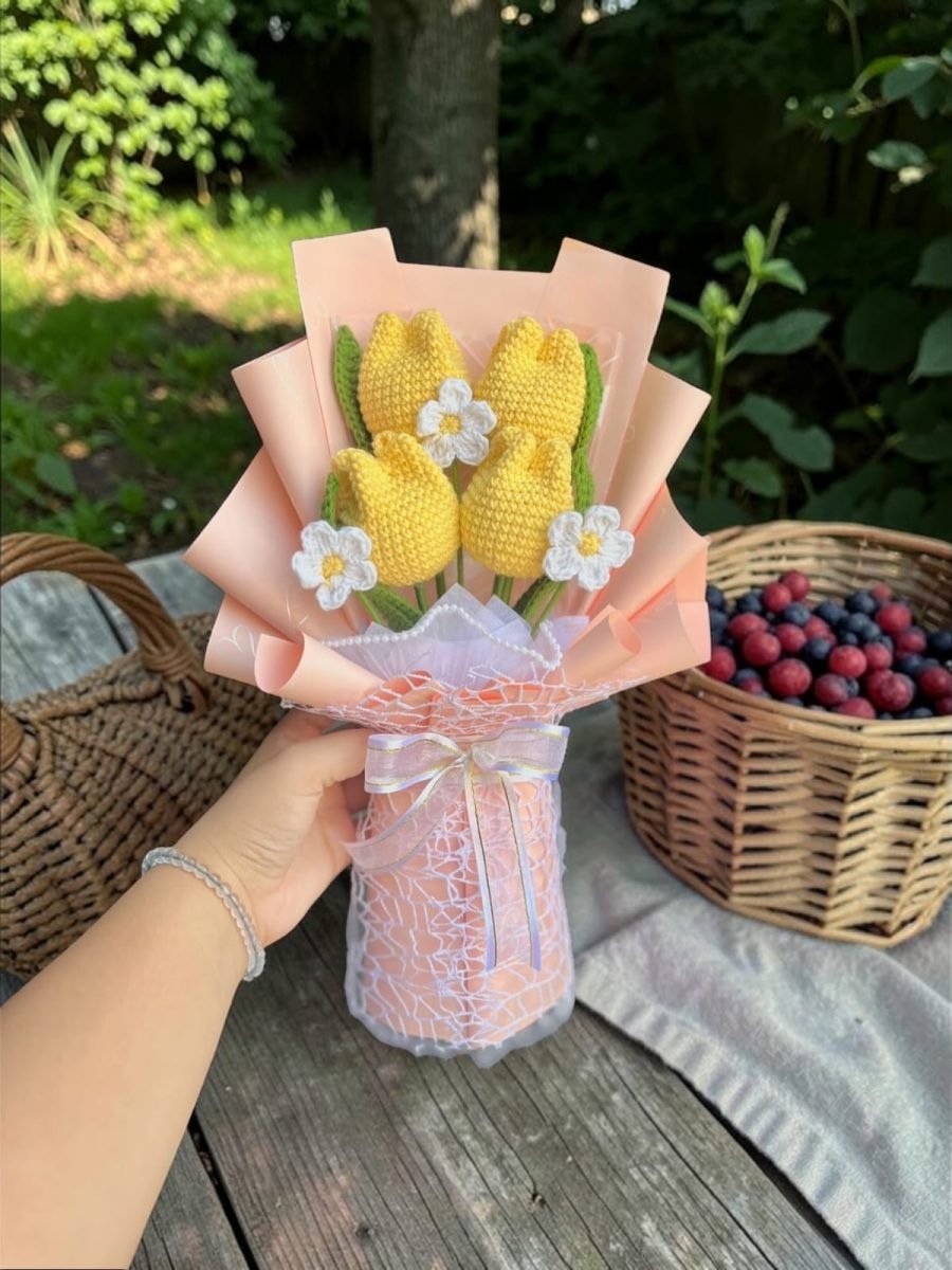 Ramo de Tulipanes y Margaritas